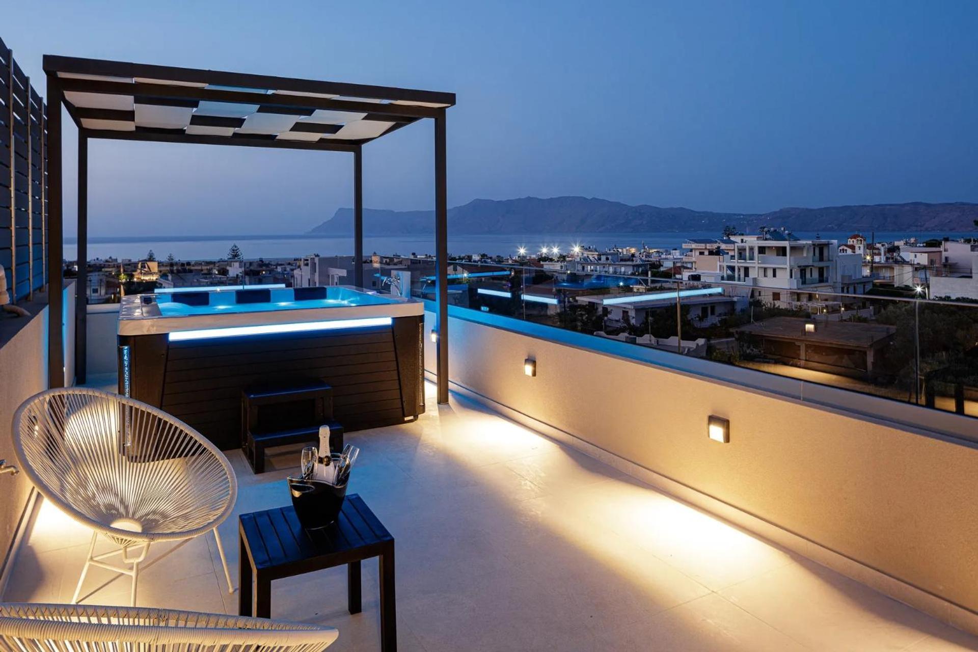 Sapphire Horizon Suites Kíssamos Exteriör bild
