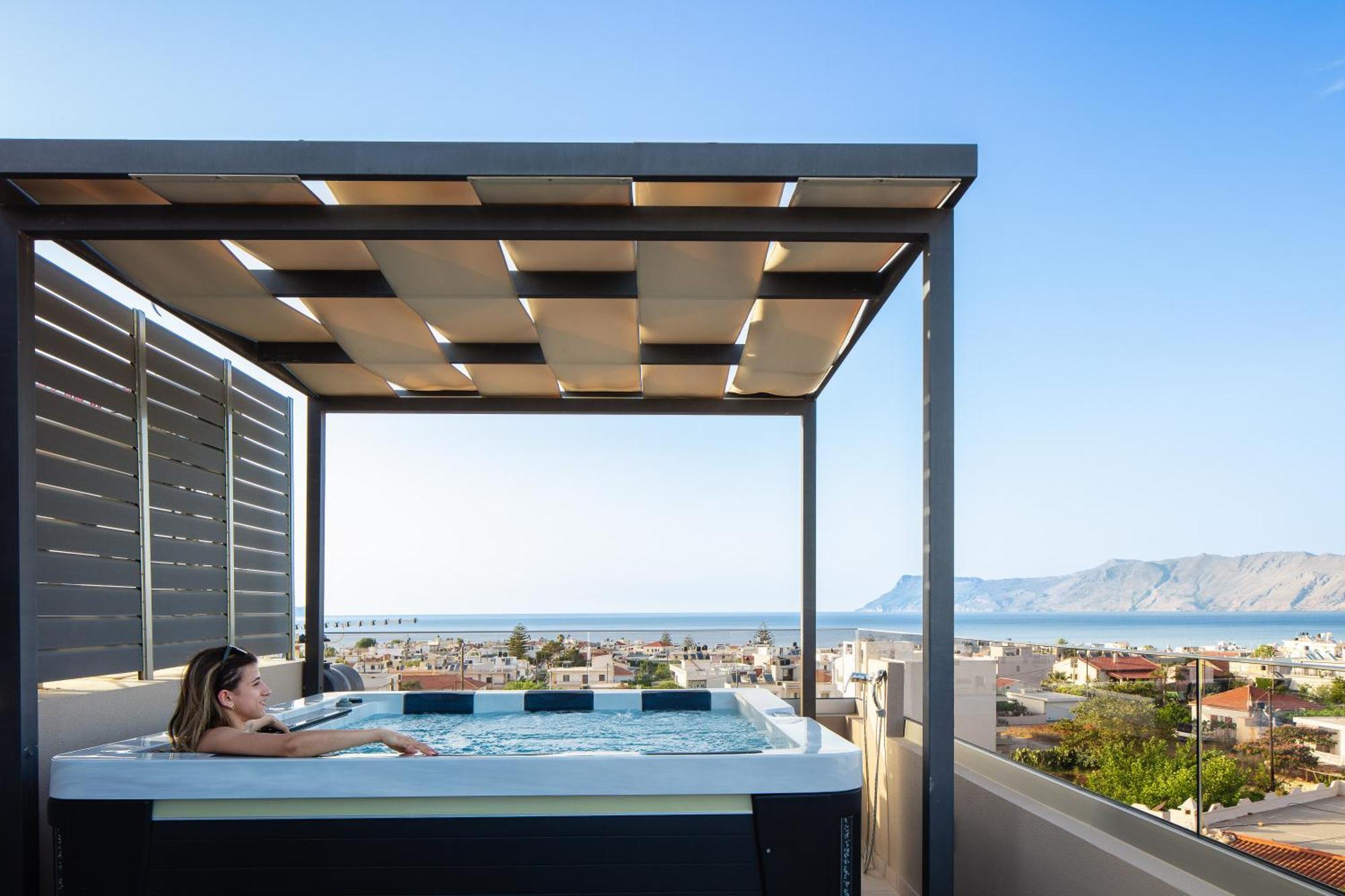 Sapphire Horizon Suites Kíssamos Exteriör bild